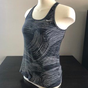 2/$20 DEAL - Grey & Black Nike Training Workout Top M